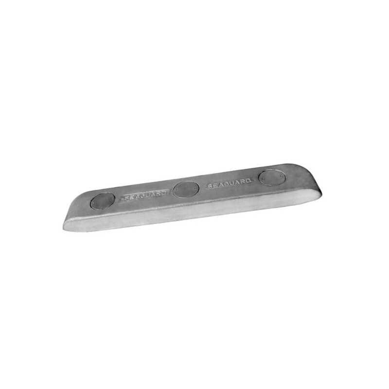 Anodo di Zinco a Placca 10kg 500x80x40mm N80608030771