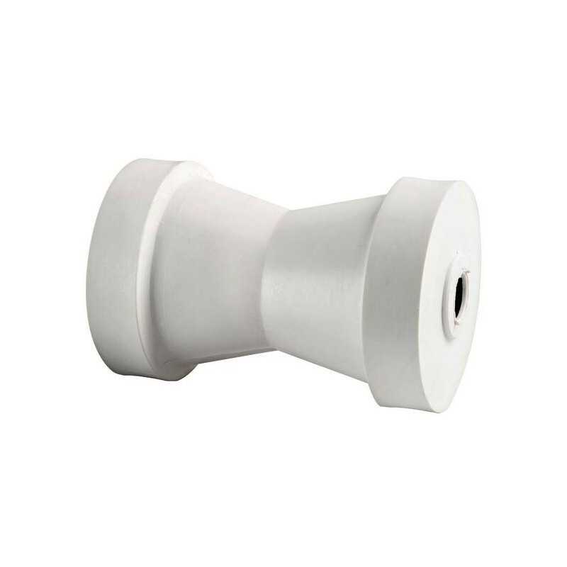 Rullo centrale Lunghezza 130mm Ø 80mm Bianco OS0200302