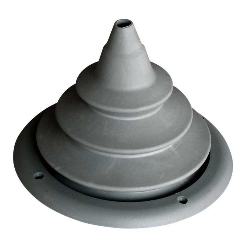 Ghiera passacavi D.152 mm H.110 mm Grigio N82354302048G