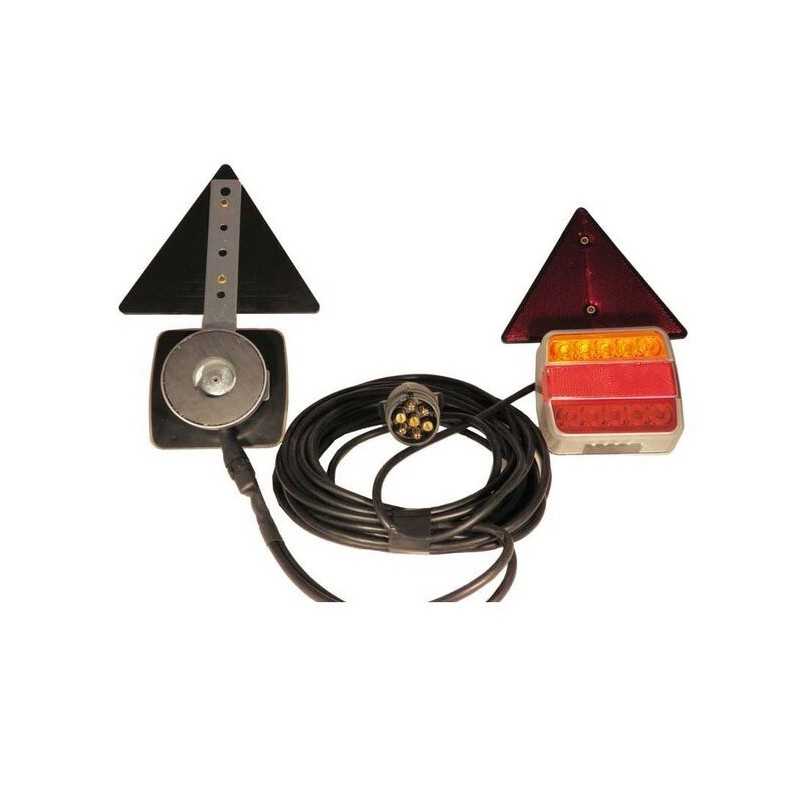 Kit luci a LED fissaggio magnetico 4 funzioni OS0202322