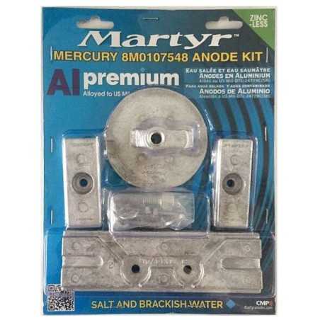 Kit Anodi di Zinco per motori Mercury 8M0107548 N80607030648