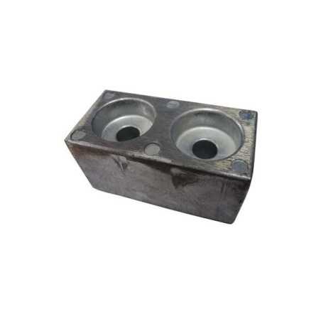 Anodo di zinco a cubo. Yamaha 115225 HP. rif. orig. 6E54525100