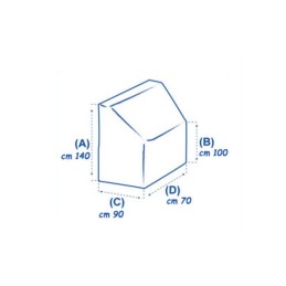Telo Copriconsolle Impermeabile L 140/100x90x70cm N90214044055