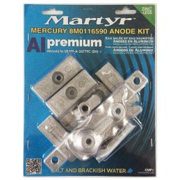 Kit Anodi di Zinco per motori Mercury Verado MMP 8M0116590 Zn