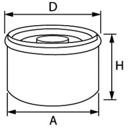 Filtro Gasolio Motore Entrobordo 4T Volvo 829913 Diesel MD 1A