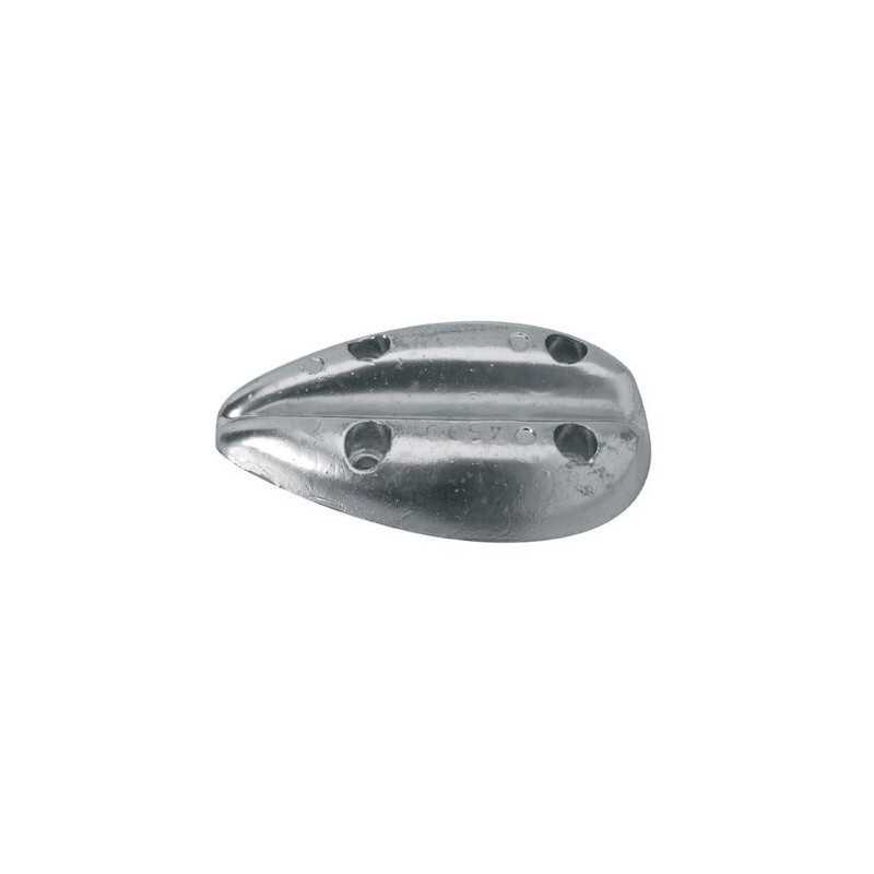 Anodo di Zinco RIVA NC061 FD5 per timoni e flaps, 112 68 h20mm.