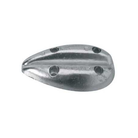 Anodo di Zinco RIVA NC061 FD5 per timoni e flaps, 112 68 h20mm.