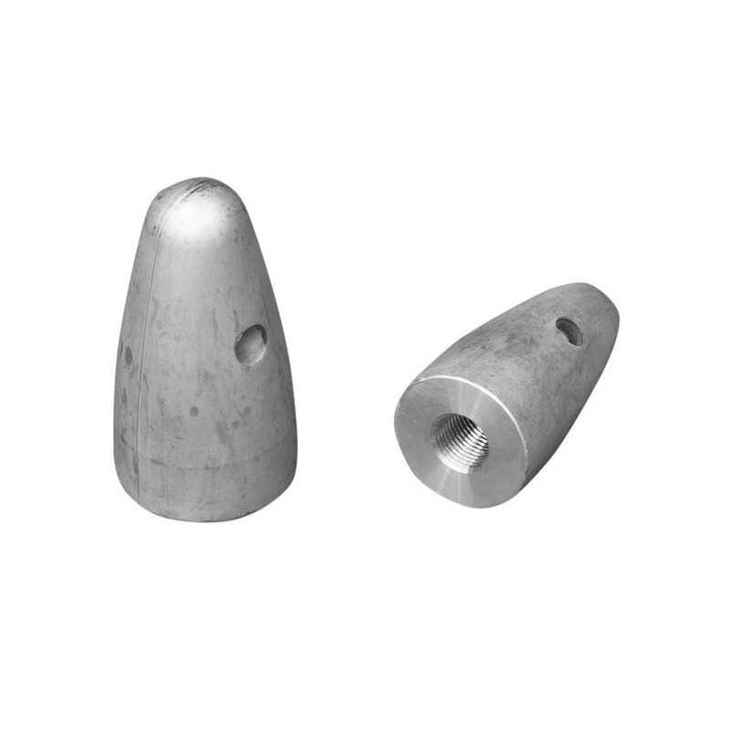 Anodo di zinco ad ogiva Volvo Penta 833915 Ø30mm N80607230720