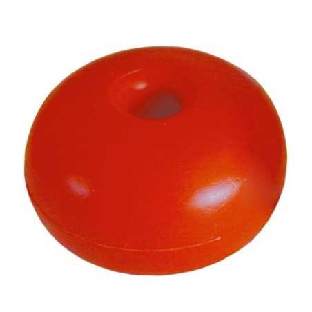 Galleggianti Arancione con foro passante per Reti Corde Ø80/10mm