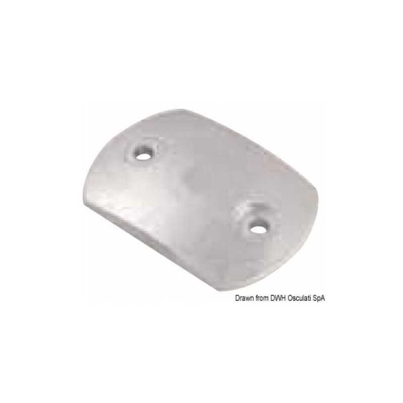 Anodo di Zinco a Piastra Bombata RENAULT MARINE 80x55 mm OS4360005