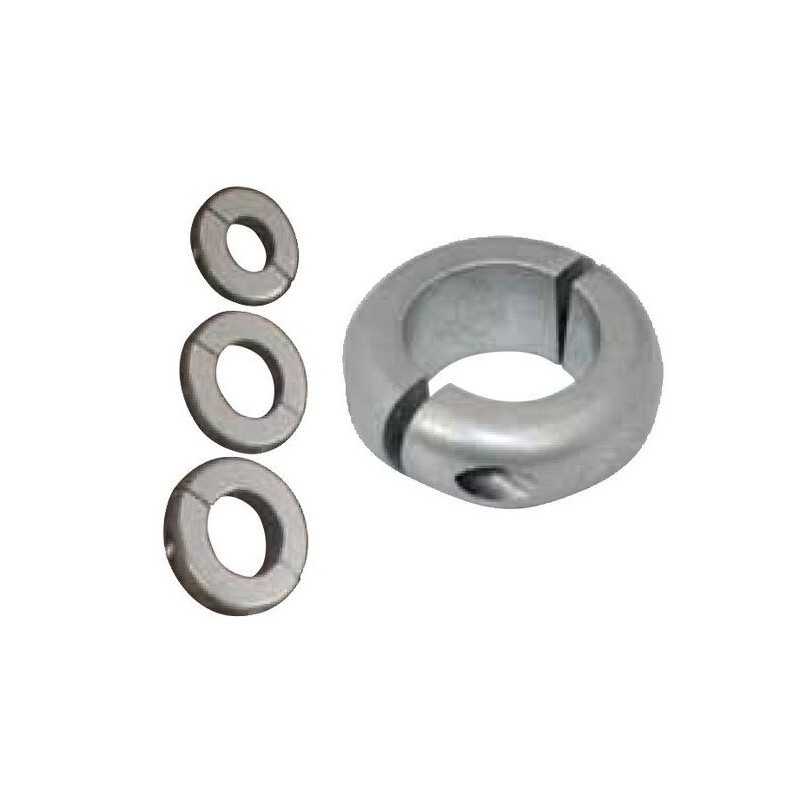 Anodo di Zinco a Oliva Bassa per Asse Elica ∅ 31,8 mm N80605730121