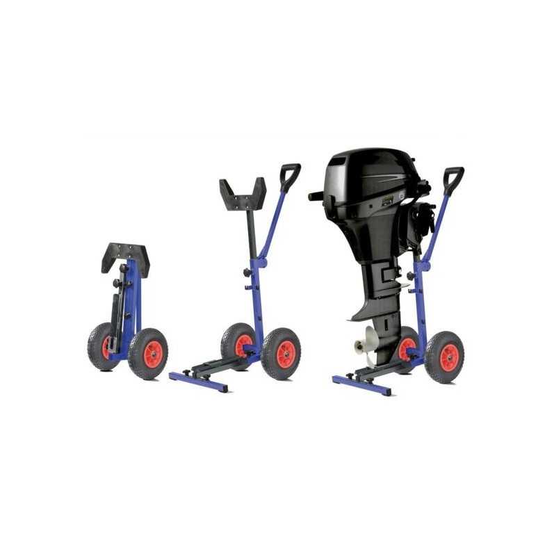 Cavalletto con ruote pieghevoli Portata max 15HP 4T 60kg OS4737260