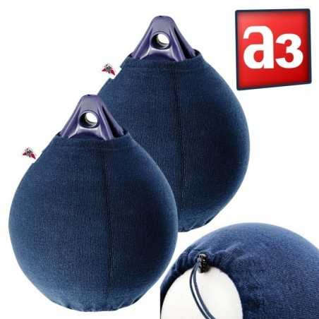 Fendress Coppia Copriparabordo A3 Blu Navy 47x59cm N12102804517