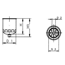 Filtro gasolio avvitabile FG10