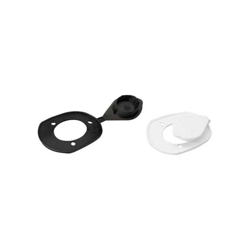 Tappo di ricambio in PVC Nero per portacanne ad incasso N30413004961N