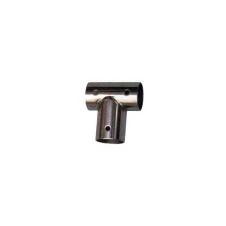 Supporto inox leggero TEE 90^ D.25 N60840500156