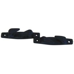 Coppia passacavi asimmetrici in nylon pesante 140x31mm N11102500260