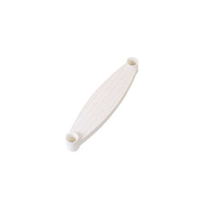 Gradino di ricambio in plastica per Scaletta Tubo da D.25mm Bianco