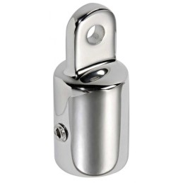 Terminale a occhio in acciaio inox Tubo D.30mm N120412028190