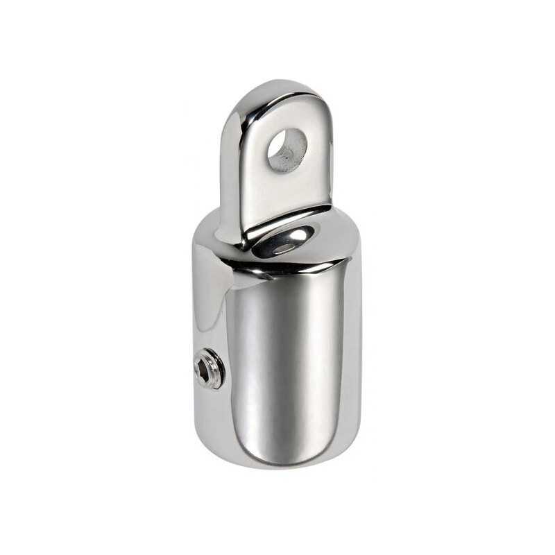 Terminale a occhio in acciaio inox Tubo D.30mm N120412028190