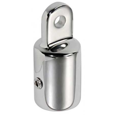 Terminale a occhio in acciaio inox Tubo D.30mm N120412028190