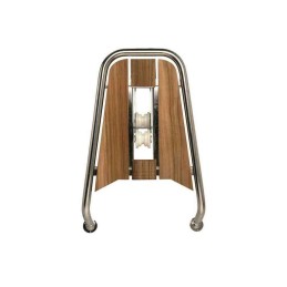 Delfiniera R.Marine 75 Roller Tubi e Attacchi inox Piano Teak