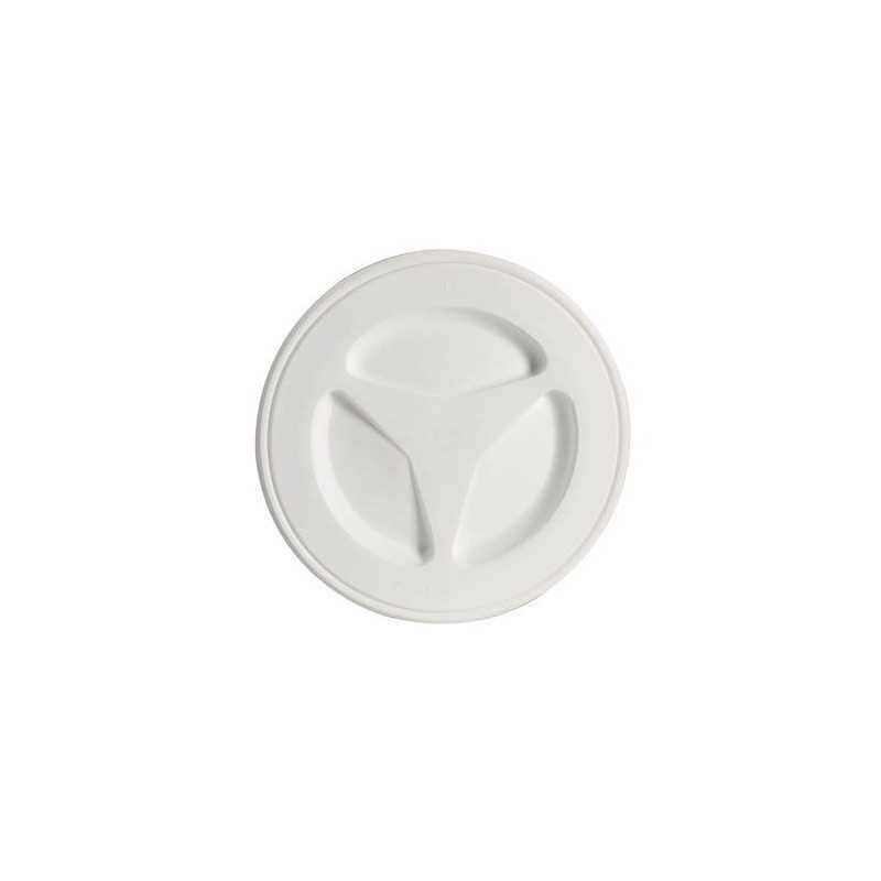 Tappo d’ispezione bianco con chiusura a baionetta 135mm N30211202037