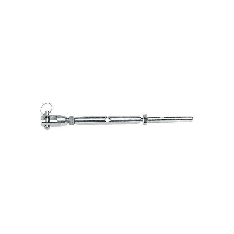 Tenditore Inox con terminale a pressare Fune 4mm Ø8mm 82800296