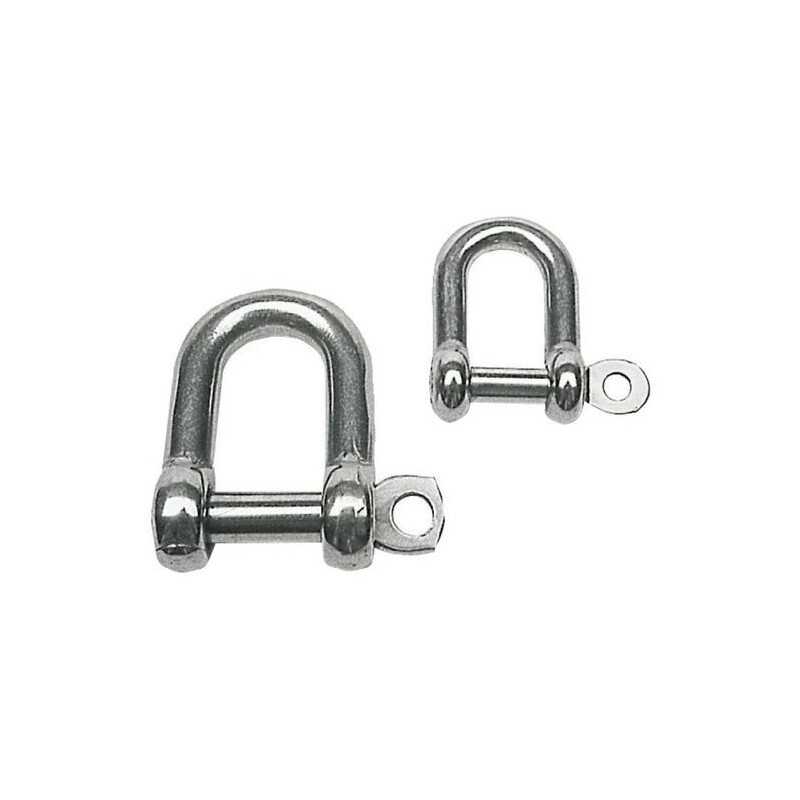 Grillo a D in acciaio inox 14mm N61641100458