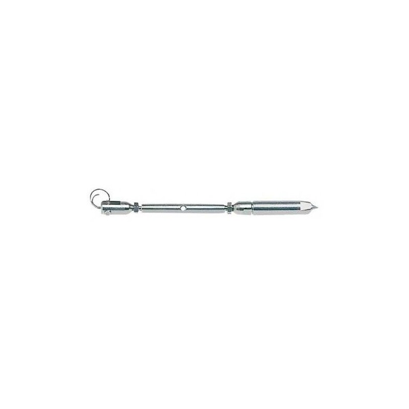 Tenditore in acciaio inox con terminale per cavo Parafil D.9mm