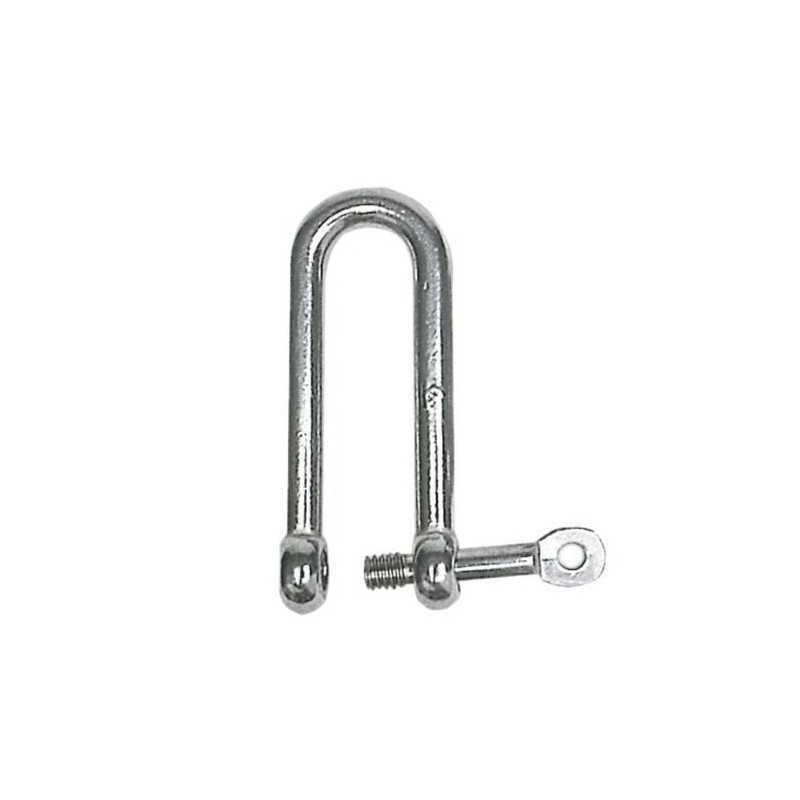 Grillo lungo con asse imperdibile in acciaio inox 12mm OS0822212