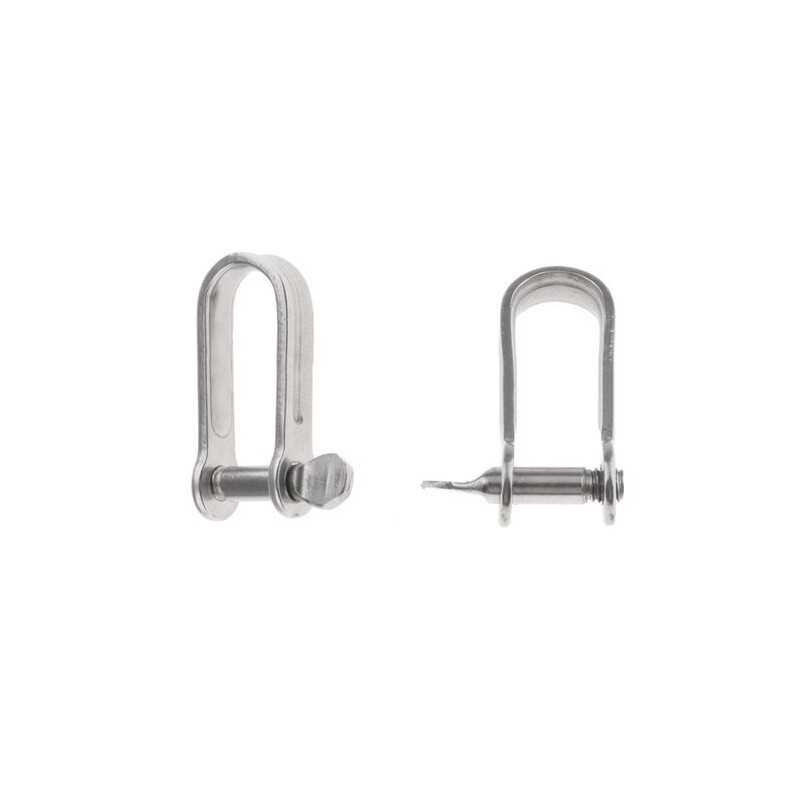 Grillo Lungo in acciaio inox Perno Ø 6mm Cf 10pz OS0886506