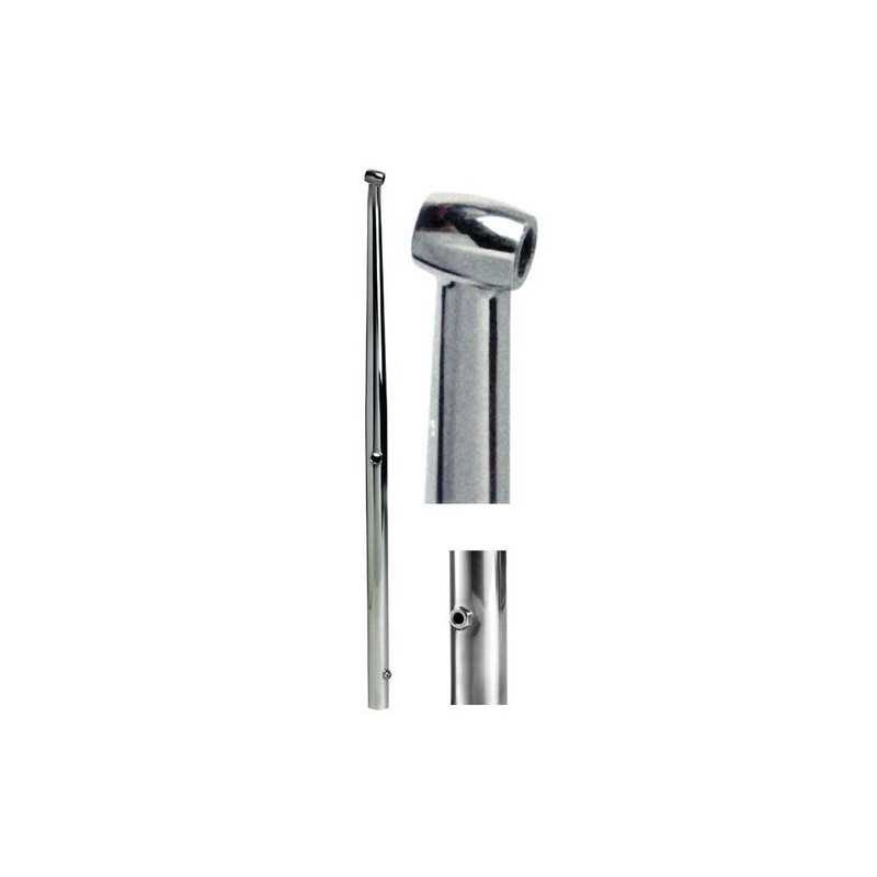 Candeliere in inox per basetta maschio 740mm OS4117702