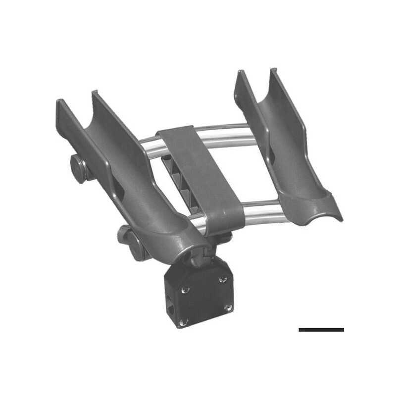 Reggicanne Quicklift 2 posti per tubi Ø 25mm OS4116778