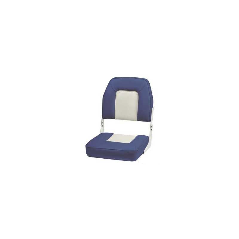 Sedile con schienale ribaltabile De Luxe Bianco / Blu OS4840303