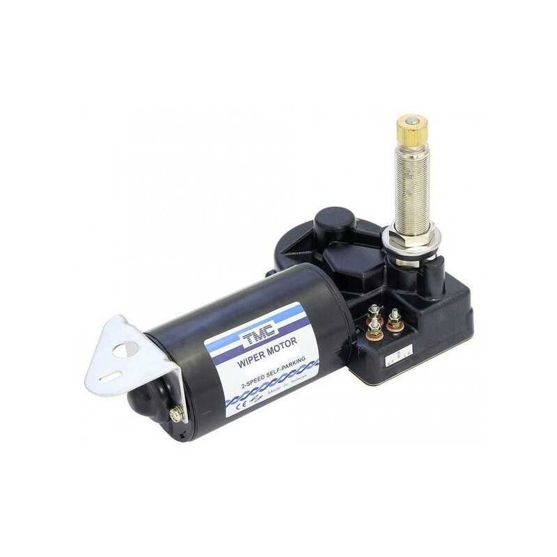 Motore per tergicristallo inossidabile TMC 24V 20W albero 50mm