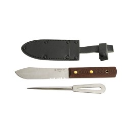 Parure coltello e punteruolo e fodero Lama 131mm OS1028520