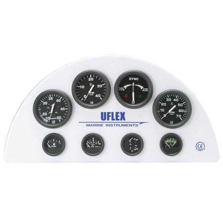 Uflex Indicatore di velocità Scala 30 nodi Serie Professional