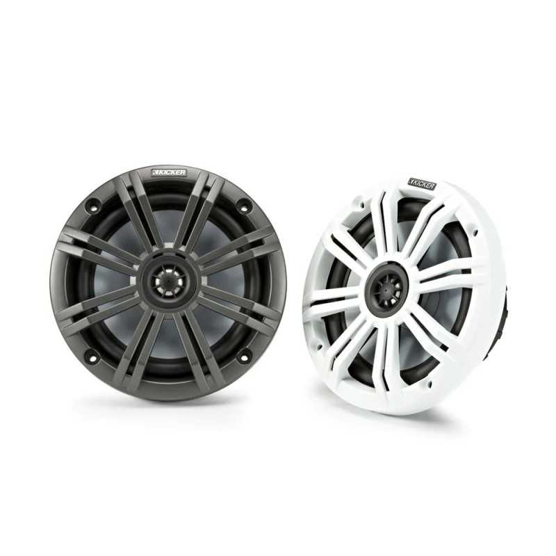 Kicker KM654 Coppia Altoparlanti Coassiali 6.5" 195W 4Ohm 90dB