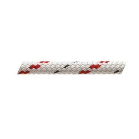 Cima Marlow Doublebraid Ø 6mm Segnalino Rosso Bobina da 200m