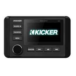 Kicker KMC4 Ricevitore Marino Multimediale 3” 200W Display LCD