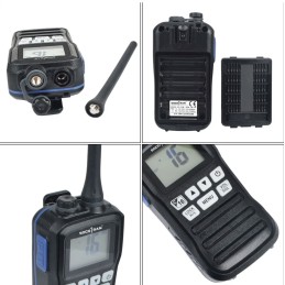 VHF Radio marino impermeabile RS25M IPX7 16 canali 156.000-162.000MHz