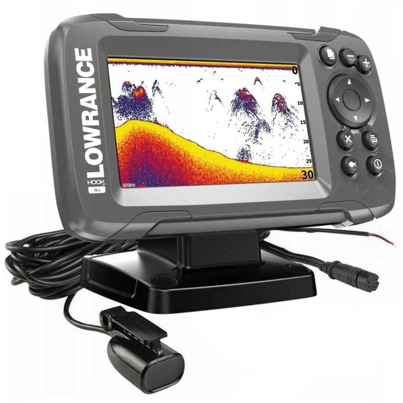 Lowrance Hook2-4x Eco Gps con trasduttore Bullet Skimmer 000-14015-001