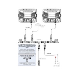 Lowrance 000-11517-001 Sensore flusso carburante PK 69720111