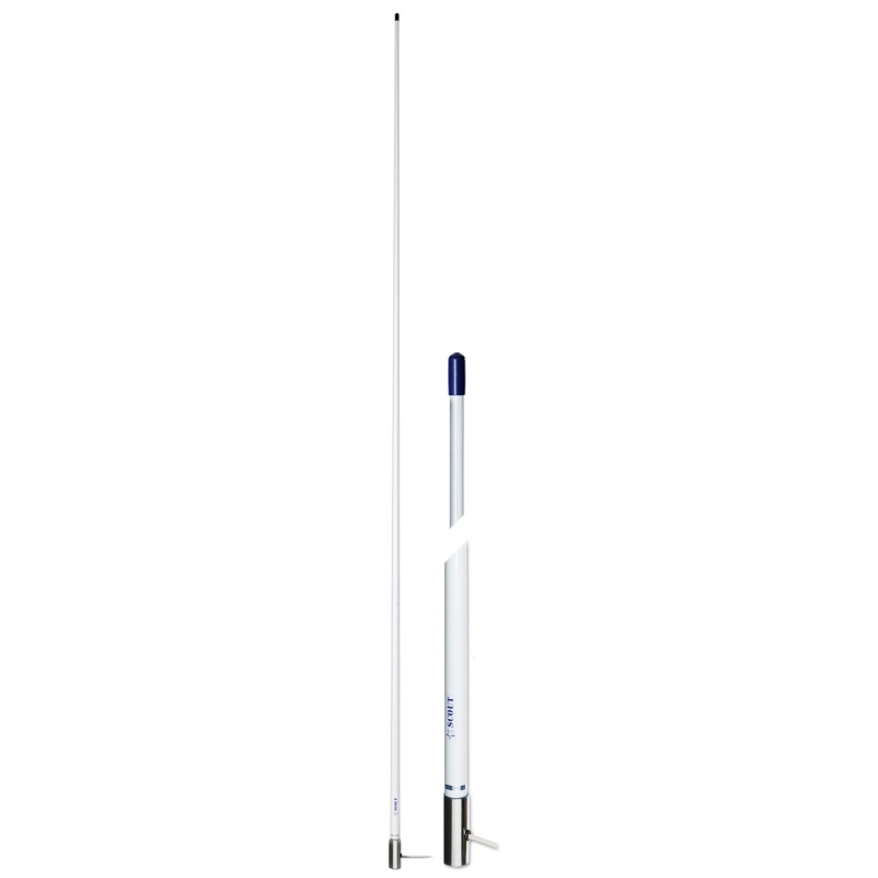 Scout KS-72 Antenna CB in vetroresina 240cm con Cavo RG-58 5m 66501077