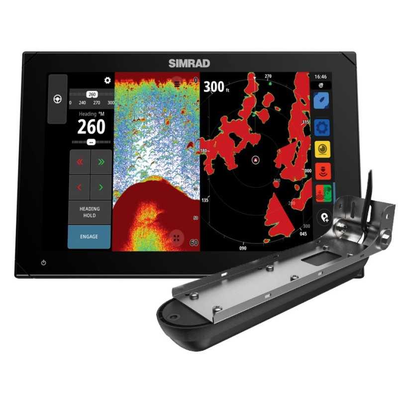 Simrad Chartplotter NSX 3012 Active Imaging XDCR ROW 000-15370-001