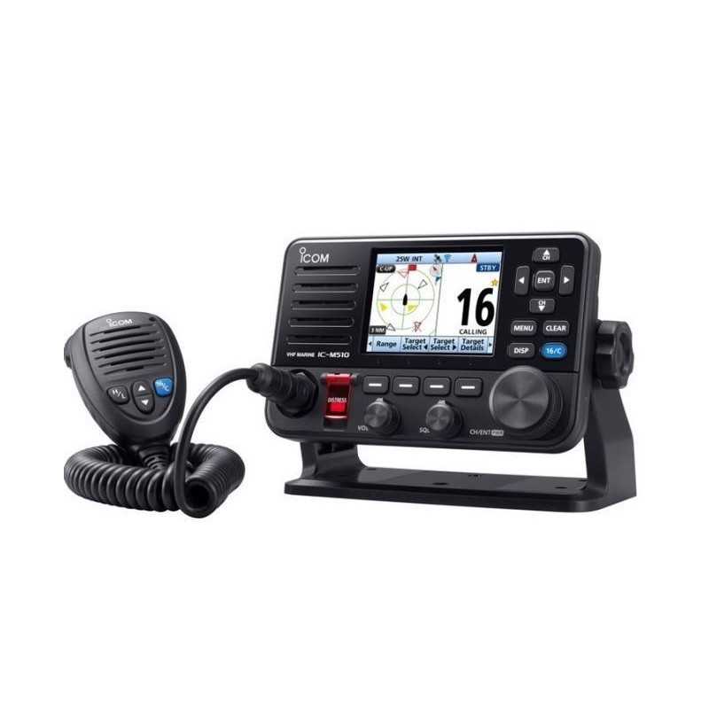 Icom IC-M510E 15 EURO Ricetrasmettitore fisso VHF con Dispaly colorato