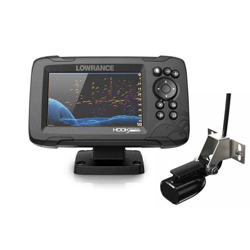 Lowrance HOOK Reveal 5 trasduttore 50/200 HDI Mappa 000-15502-001