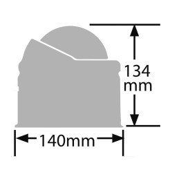 Bussola Ritchie Helmsman 3-3/4 Chiesuola Nera OS2508311