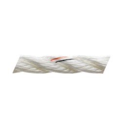 Cima MARLOW 3-Strand Pre-Stretched Bianca Ø 6mm Bobina da 200mt